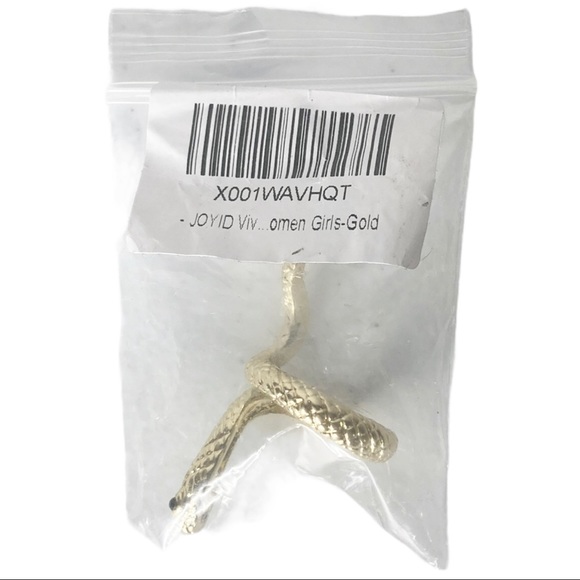 New Vivid 3D Snake Open Adjustable Ring - Picture 5 of 5